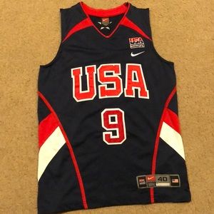 Stitched USA Basketball Dwayne Wade Jersey